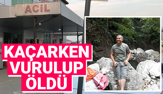 Jandarmadan kaçarken vurulup öldü