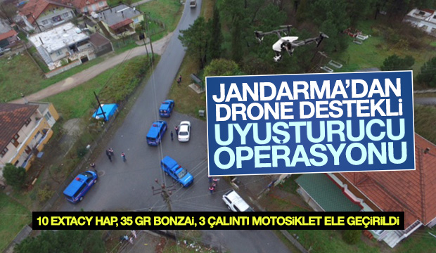 JANDARMADAN UYUŞTURUCU OPERASYONU