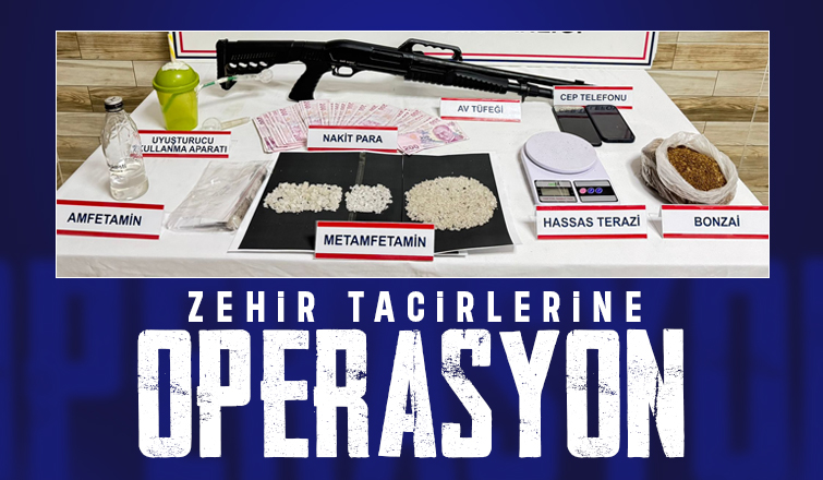 Jandarmadan uyuşturucu operasyonu