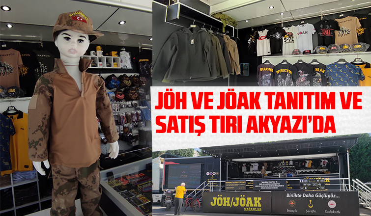 JÖH ve JÖAK tanıtım ve satış tırı Akyazı'da