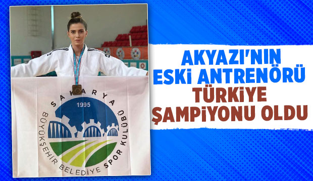 Judo antrenörü Türkiye Şampiyonu oldu