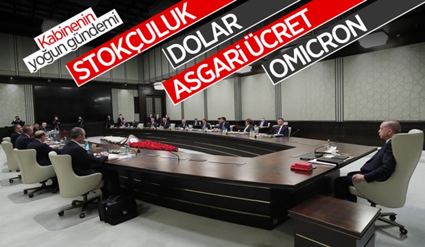 Kabine toplantısında gündem: Ekonomi