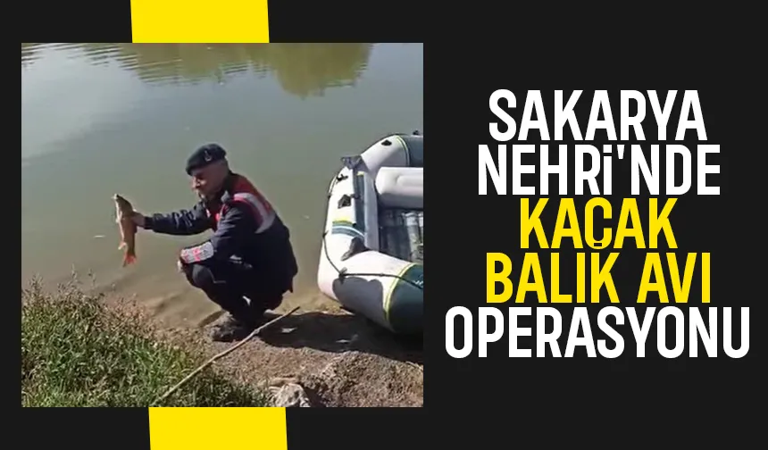 Kaçak balık avlayanlar yakalandı