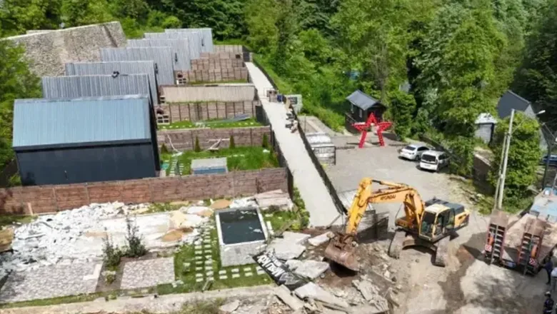 Kaçak bungalovlar yıkılacak