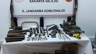 Kaçak silah atölyesine jandarma baskını