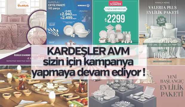 Kadeşler AVM kampanya yapmaya devam ediyor