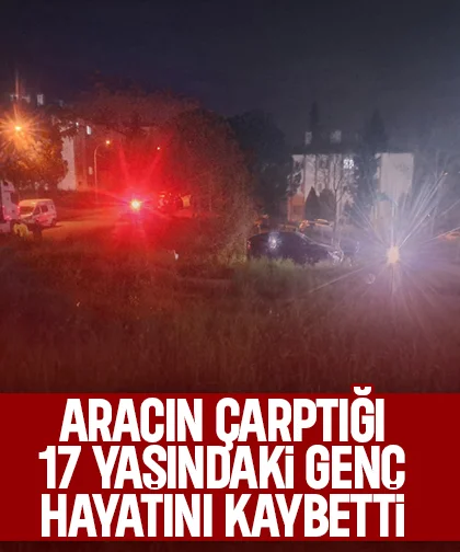 Kahreden kaza; 17 yaşındaki genç hayatını kaybetti