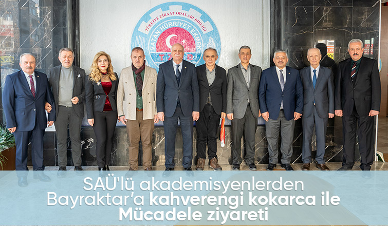 Kahverengi kokarca için Bayraktar'ı ziyaret ettiler