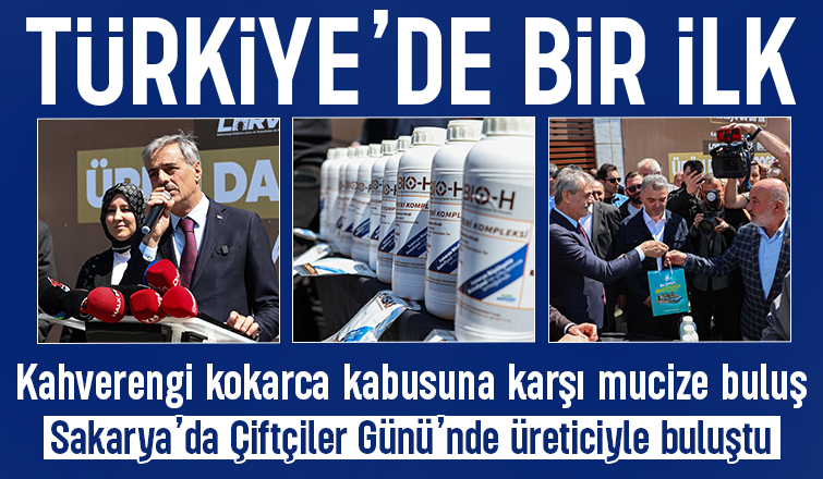 Kahverengi kokarcayı bitirecek yerli tuzak çiftçilere dağıtıldı