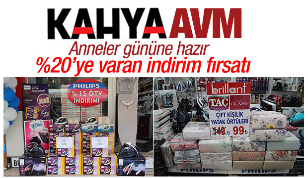 Kahya AVM Anneler Gününe Hazır