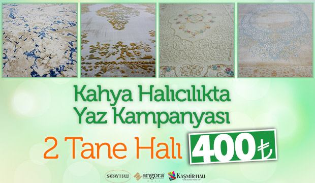 Kahya Halıcılıkdan Kaçırılmayacak Yaz Kampanyası