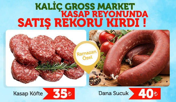 Kaliç Kasaptan Dev Kampanya