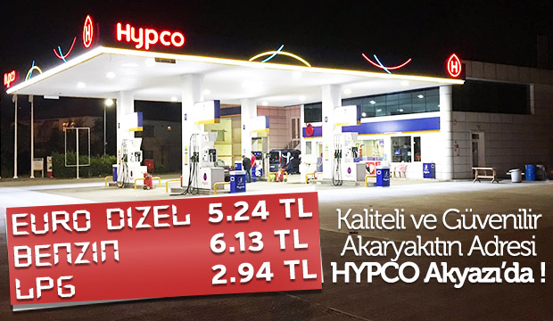 Hypco Petrol Akyazıda