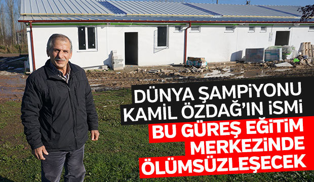 Kamil Özdağ Güreş Eğitim Merkezi Bitmek Üzere