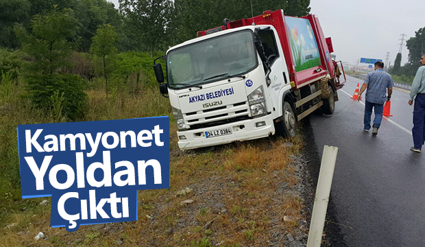 Kamyonet Yoldan Çıktı