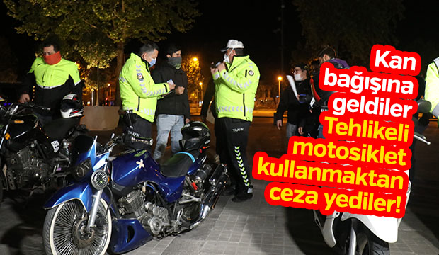 Kan bağışına giderken bunu yapınca ceza yediler