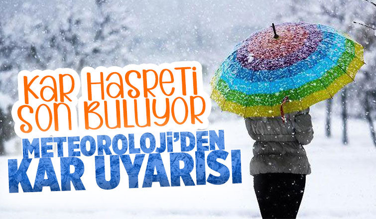 Kar yağışı bekleniyor