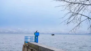 Kar yağışı sonrası Sapanca Gölü'nde son durum