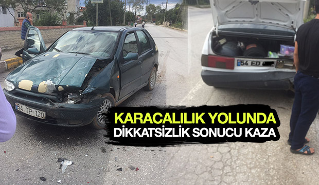 Karaçalılık Yolunda Kaza