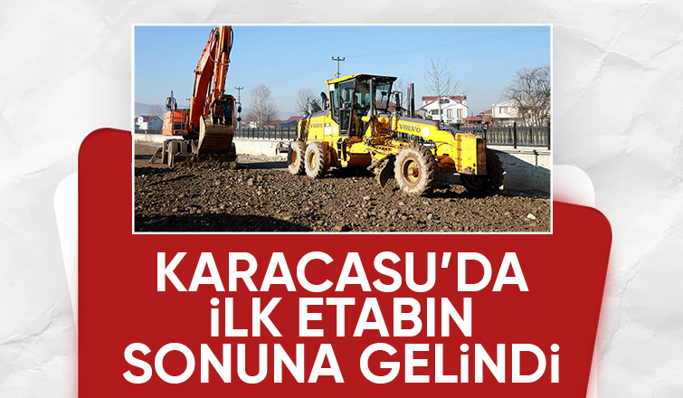 Karacasu'da arter asfalta hazırlanıyor