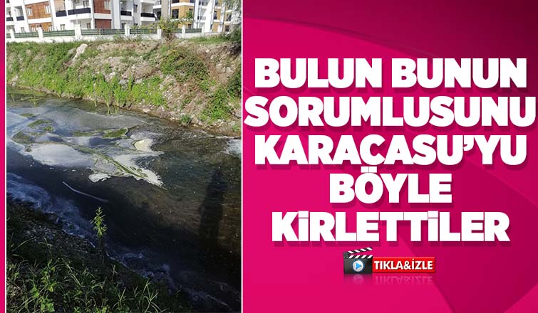Karacasu'ya atıkları böyle boşalttılar