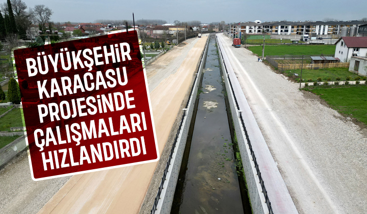 Karacasu’nun yeni cadde ve yaşam alanı hızla tamamlanıyor