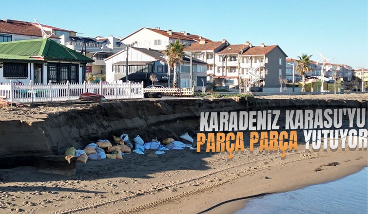 Karadeniz Karasuyu yutuyor