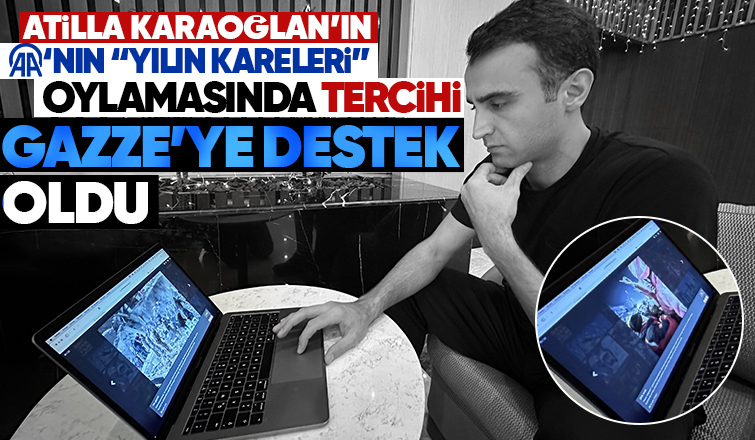 Karaoğlan, AA’nın 'Yılın Kareleri’ oylamasına katıldı