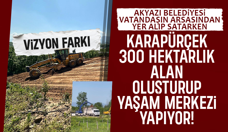 Karapürçek'te 300 hektarlık alana yeni yaşam merkezi