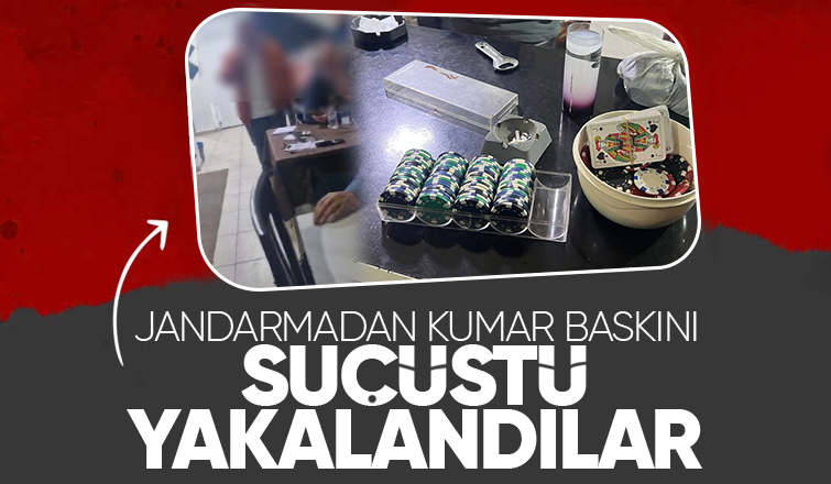 Karasu'da kumar baskını