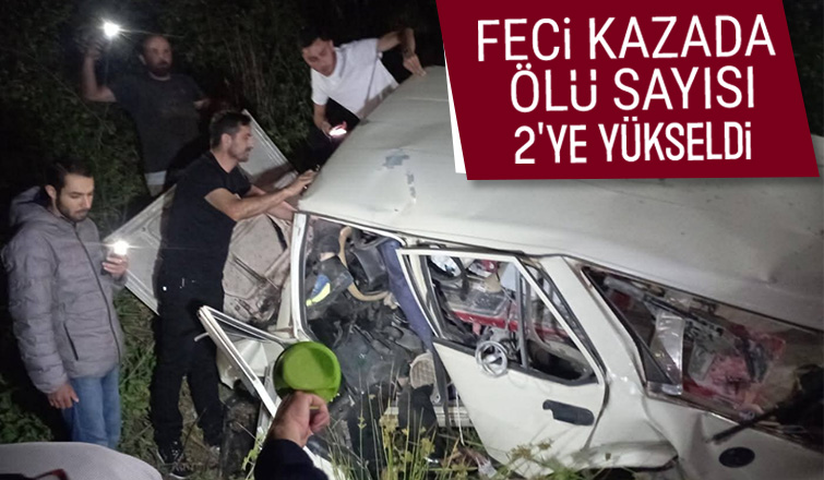 Karasu'daki kazada ölü sayısı ikiye yükseldi