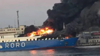 Karasu'dan Ukrayna'ya giden gemiye füze saldırısı