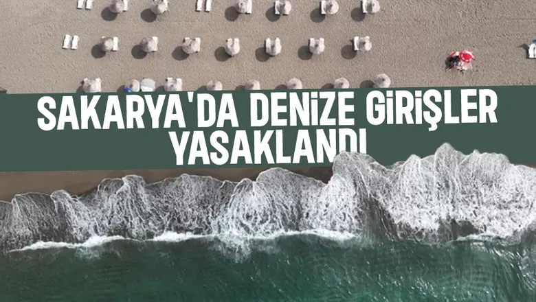 Karasu, Kocaali ve Kaynarca'da denize girişler yasaklandı