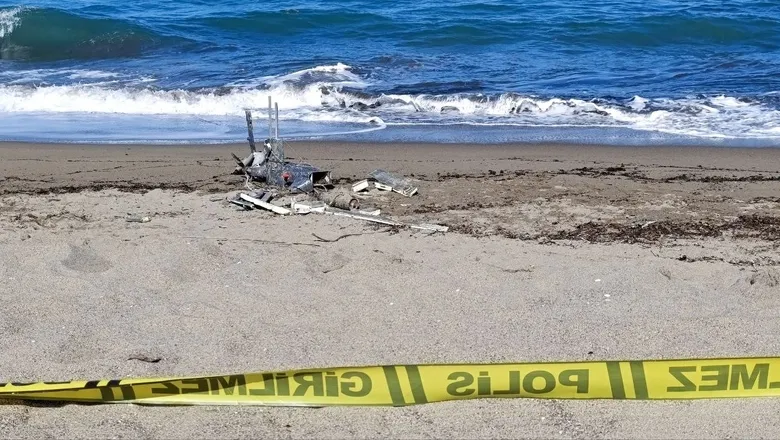 Karasu sahilinde İHA alarmı