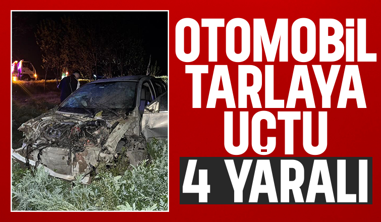 Karasu yolunda kaza 4 yaralı