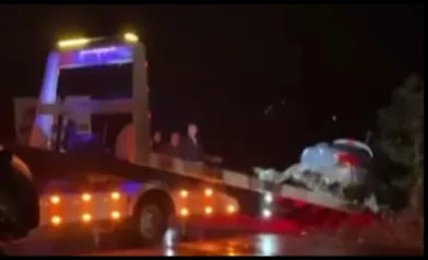 Karasu yolunda kaza, yaralılar var