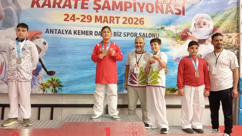 Karate'den İki Altın 1 Gümüş madalya daha