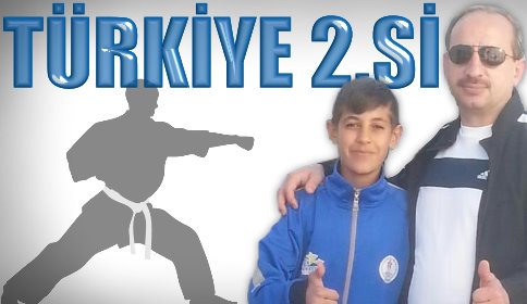 Karatede Türkiye İkincisi Oldu