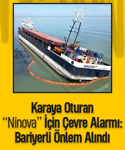 Karaya oturan gemi için çevre alarmı