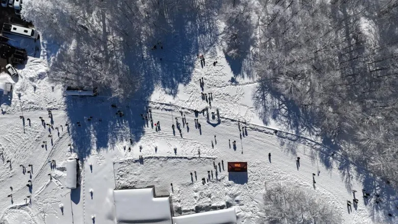 Kartepe'ye akın ettiler