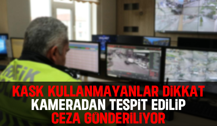 Kasksız motosiklet ve elektriksiz bisiklet kullananlar dikkat