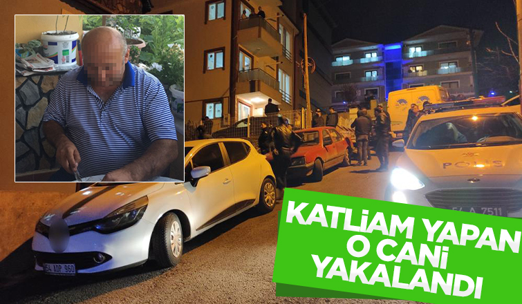  Katliam yapan cani yakalandı