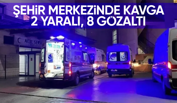 Kavgada 2 kişi yaralandı