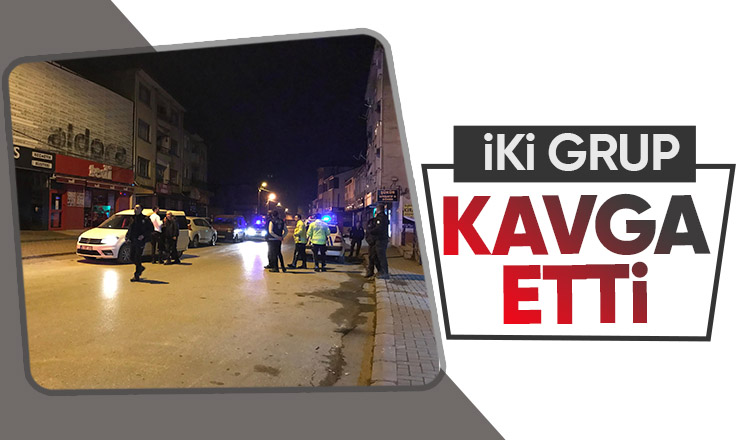 Kavgaya polis müdahale etti