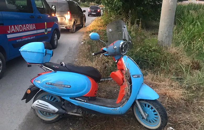 Batakköy Kavşağı’nda Kaza: Motosiklet Sürücüsü Yaralandı