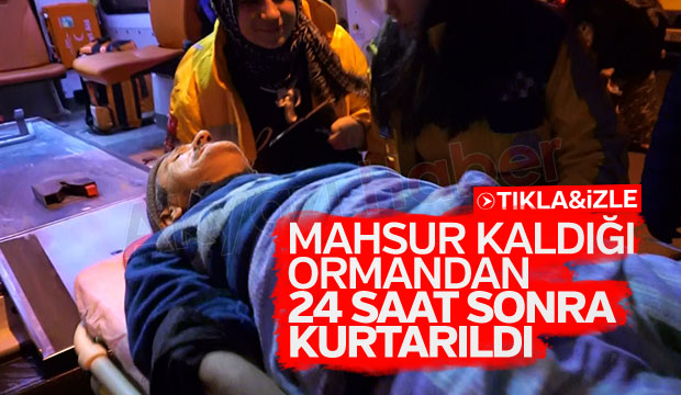 Kaybolan Mahmut Ünlütürk 24 Saat Sonra Kurtarıldı