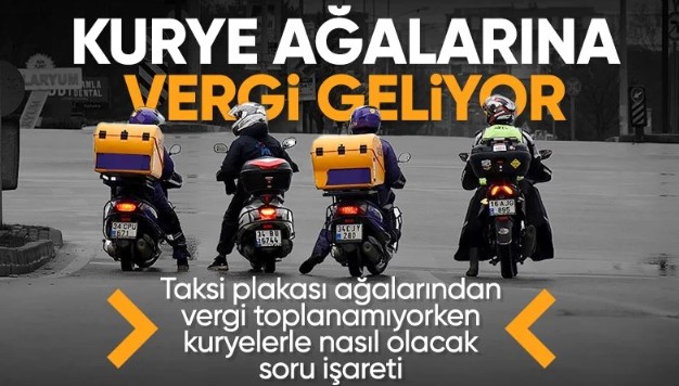 Kayıt dışı çalışan moto kuryelerden vergi alınacak
