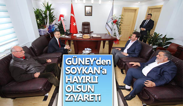Kaymakam Güneyden Başkan Soykana Ziyaret