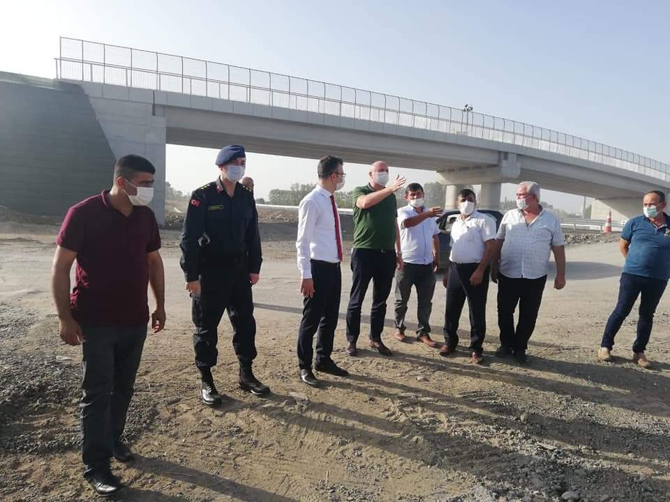 Kaymakam ve AZO Başkanı sorunları dinledi