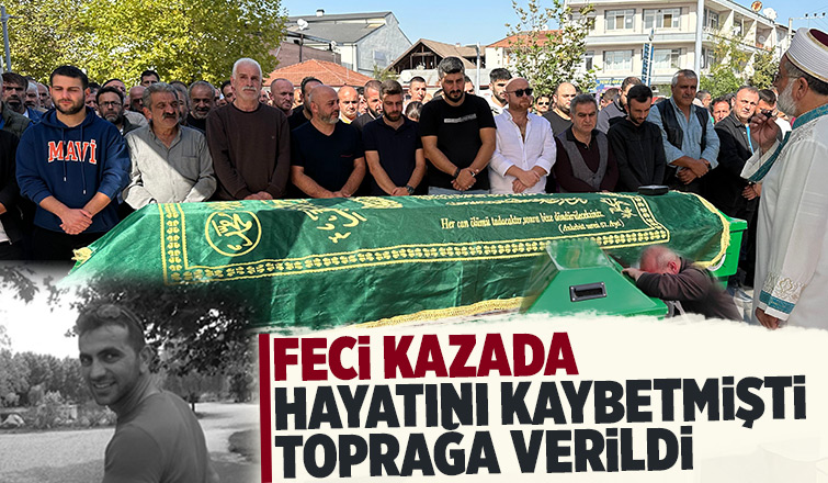 Kaza kurbanı Ali Karaali toprağa verildi